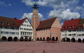 Der Marktplatz in Freudenstadt